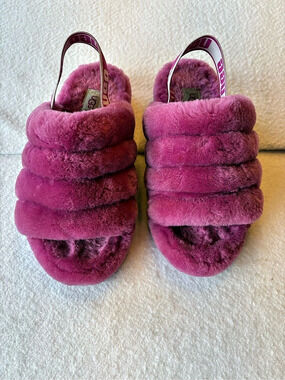 UGG Fluff Yeah Slide Pink Slippers
